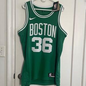 Nike Boston Celtics Green Jersey - #36 Marcus Smart